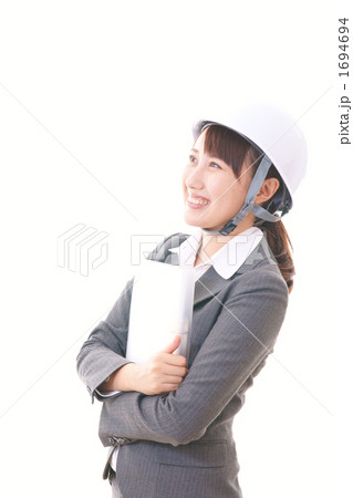 ゼネコンイメージ（モデル：吉田千絵美） 1694694