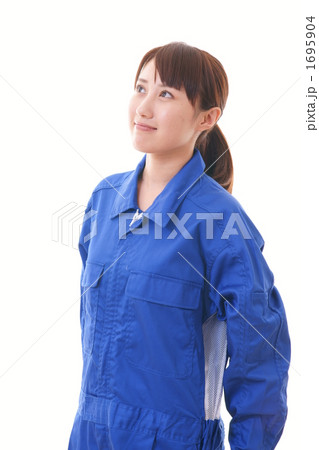 作業員（モデル：吉田千絵美） 1695904