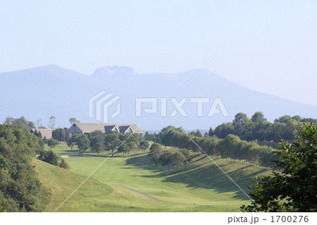 白老ゴルフリゾートと樽前山 1700276