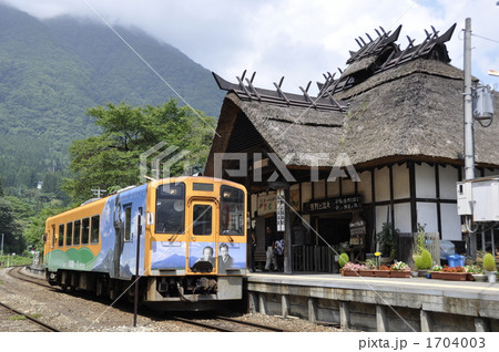 湯野上温泉駅と会津鉄道 湯野上温泉駅と会津鉄道 1704003
