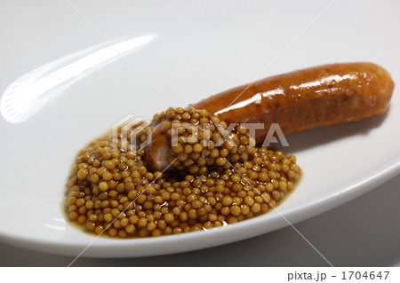 ソーセージとマスタード ソーセージとマスタード 1704647