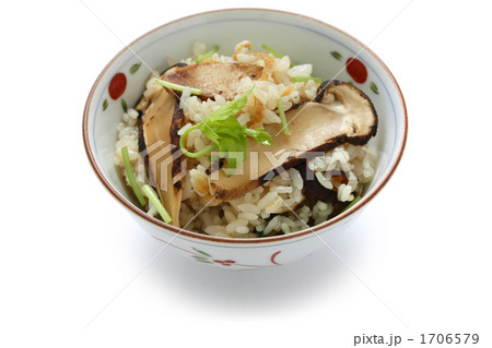 松茸ごはん 1706579