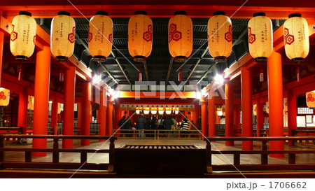 宮島　厳島神社　祓殿　世界遺産 1706662