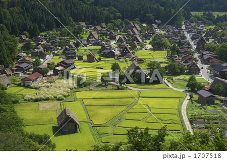 夏の白川郷 1707518