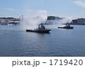 タグボート　放水 1719420