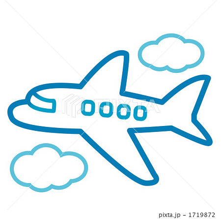 Flying Plane Stock Illustration