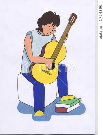 ギター　ギター奏者　 1724396