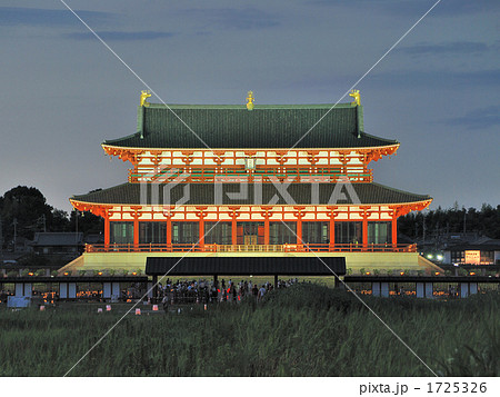 平城京第一次大極殿　夜景 1725326