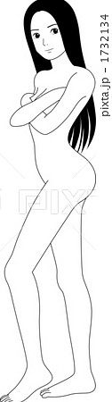 プロポーション（女性）モノクロ 1732134