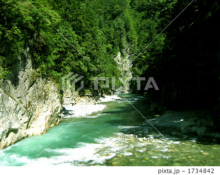 黒部峡谷 猿飛峡 黒部峡谷 猿飛峡 1734842
