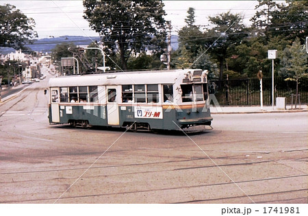 カーブを曲がる京都市電 昭和53年 カーブを曲がる京都市電 昭和53年 1741981