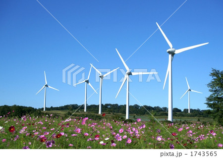 布引高原の風車 1743565