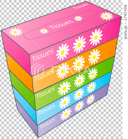 ボックスティッシュ 5個パック ボックスティッシュ 5個パック 1745308