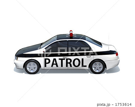 パトロールカー黒 パトロールカー黒 1753614