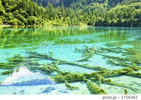 世界遺産九寨溝の五花海 1756362