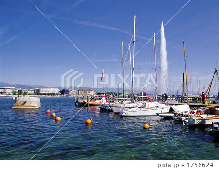 レマン湖の大噴水 1756624