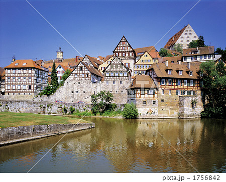 シュヴェービッシュハルの町並み  1756842