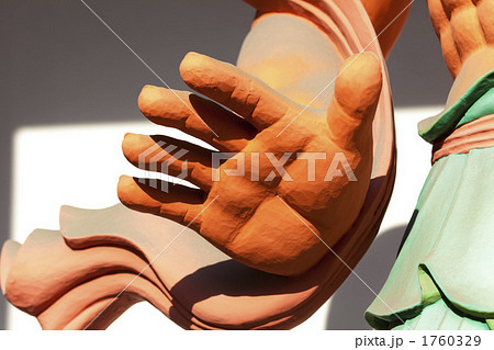 四天王寺東門の金剛力士像  1760329