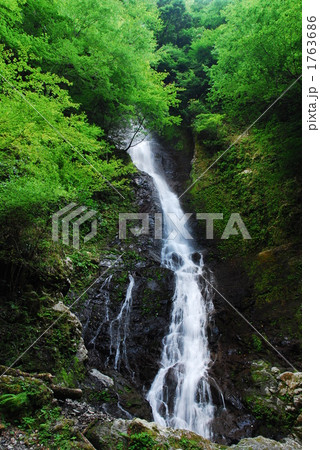 城ケ森鉾尖県立自然公園　さがり滝 1763686