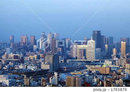 大阪福島区と北区の都市風景 1763879