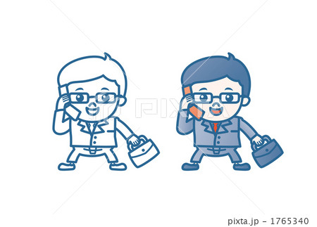 電話するビジネスマン 1765340