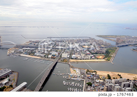 西宮浜を空撮 1767463