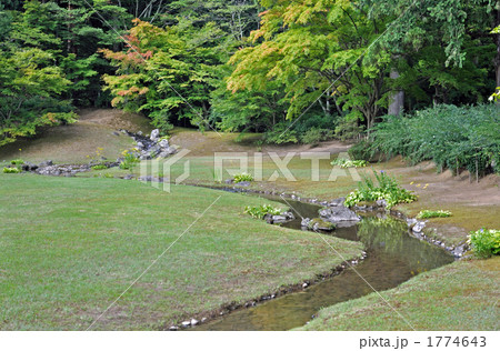 平泉散歩・毛越寺　遣水　 1774643