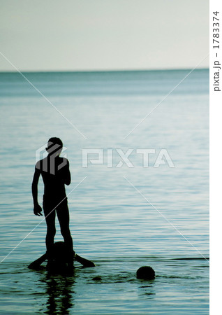 シルエット①子供 シルエット①子供 1783374