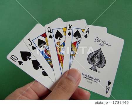 トランプ（ロイヤルストレートフラッシュ） 1785446