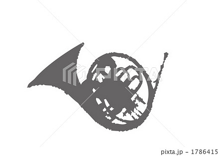 ホルンイラストのイラスト素材 1786415 Pixta