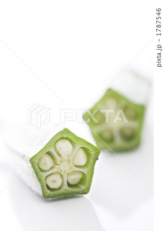 オクラの断面 1787546