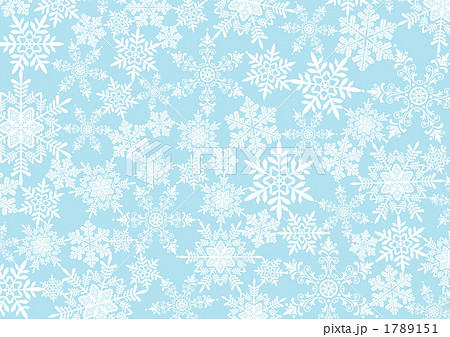 雪の結晶 壁紙 背景のイラスト素材 1789151 Pixta