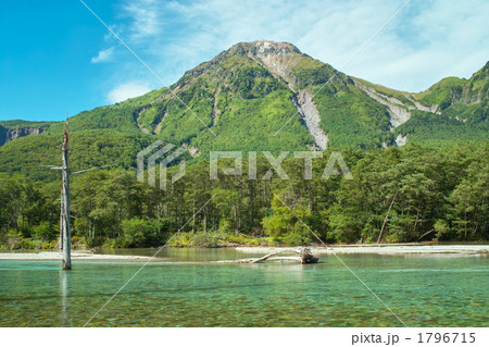 大正池と焼岳 1796715