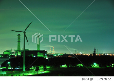 千葉県袖ヶ浦公園展望塔からの夜景 千葉県袖ヶ浦公園展望塔からの夜景 1797672