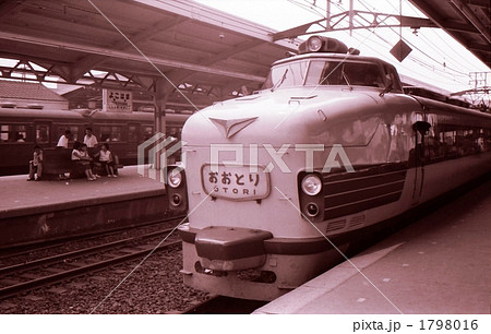 昭和39年横浜駅停車中の特急おおとり 東海道本線 神奈川県 横浜市 昭和39年横浜駅停車中の特急おおとり 東海道本線 神奈川県 横浜市 1798016