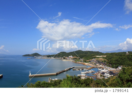 美しい島原湾の景色 1799141