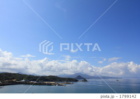 美しい島原湾の景色 1799142