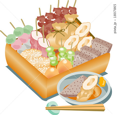 おでんのイラスト素材