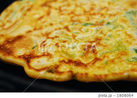 韓国料理 エスニック料理 粉物の写真素材