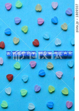 HAPPY　BIRTHDAY　誕生日　メッセージ　ブルー　② 1809507