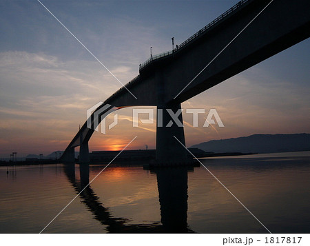 江島大橋・夕景２ 1817817