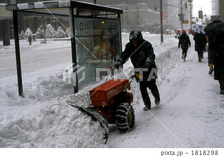雪のニューヨーク 1818298