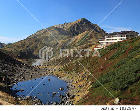 りんどう池と大日岳 1832947