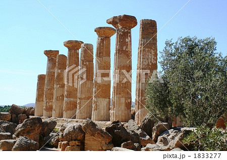 シチリア、アグリジェント・ヘラクレス神殿 シチリア、アグリジェント・ヘラクレス神殿 1833277