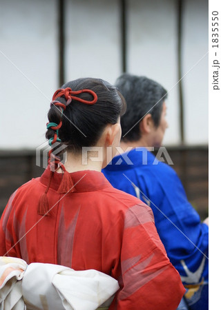 美しい日本の着物と髪 1835550