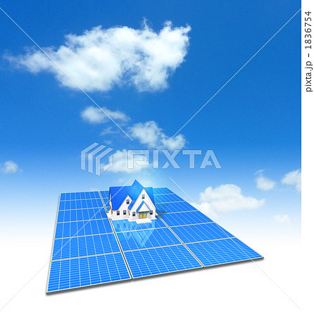 ソーラーハウス／太陽光発電の住宅 1836754
