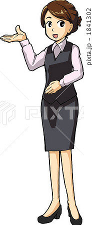 案内の女性 1841302