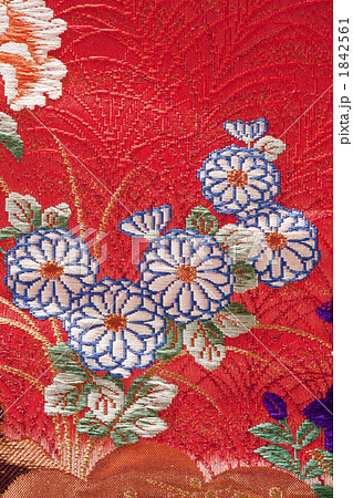 打掛の花柄の写真素材 [1842561] - PIXTA