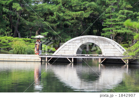 縮景園　跨虹橋 1842907