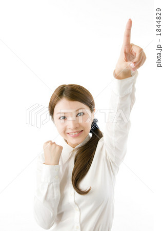 指差す女性社員 1844829